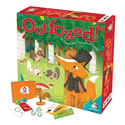 OUTFOXED, A CLASSIC WHO DUNNIT GAME FOR PRESCHOOLERS, players