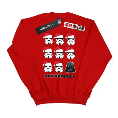 (S, Red) Star Wars Mens Christmas Humbug Sweatshirt