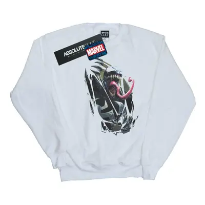 (L, White) Marvel Mens Venom Inside Me Sweatshirt