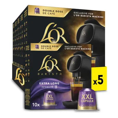 L'OR BARISTA Double Lungo Profondo Aluminium Coffee Capsules (5 X Pods) Intensity