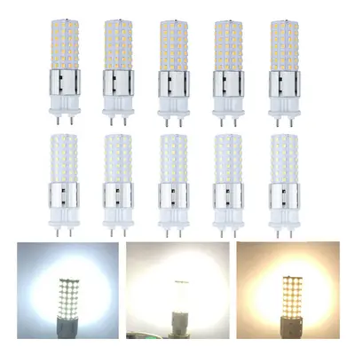 (Cool White) 10Pcs G12 15W LED Corn Bulb Equival 150W Lamp 85-265V