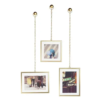 Umbra Fotochain, Multi Picture Frames for the Wall, Brass