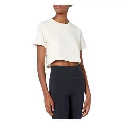 adidas Essentials Cropped Tee Wonder White