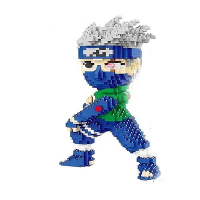 Naruto Kakashi Building Blocks Puzzle Micro 3D Figures Educational Brick Toys