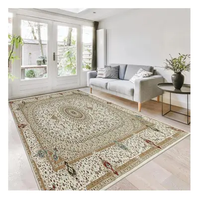 (Cashmere Willow Beige Rug) Extra Large Rugs Traditional Carpet Living Room UK