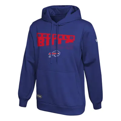 New Era NFL Men's Scoreboard Pullover Performance Hoodie, Pro Football Fleece Hoodie, Buffalo Bi