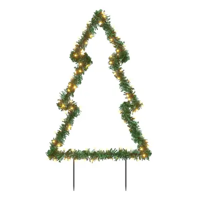 vidaXL Christmas Light Decoration Stake Light with Ground Spikes Tree LEDs