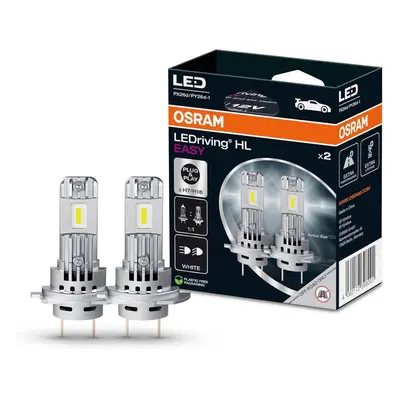 OSRAM LEDriving HL EASY H7/H18, LED high and low beam lamp, Cool White 6500K, no accessory neede