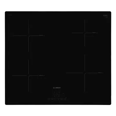 Bosch PUE611BF1B Serie 59cm Burners Induction Hob Touch Control Black