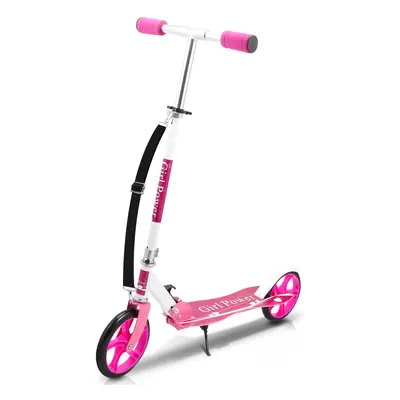 Scooter Foldable Scooter Kids Toy Gift Height adjustable Pink