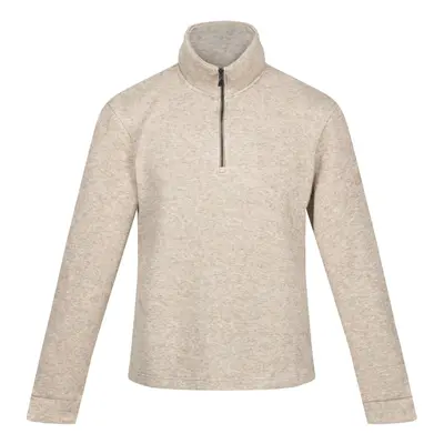 (XXL, Gold Sand) Regatta Mens Lanchester Marl Quarter Zip Fleece Top