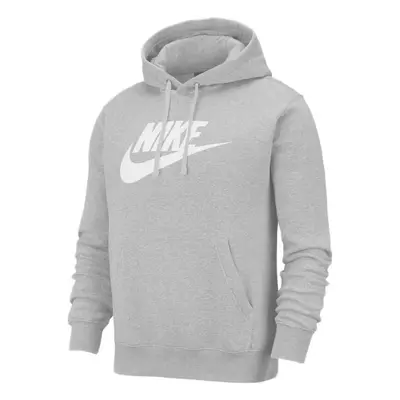 (M, Grey) NIKE Mens Hoodie BV2973 Sportswear Club Fleece Graphic