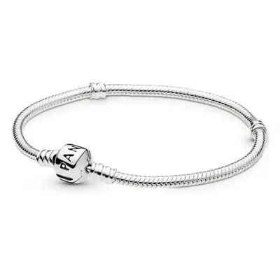 (21cm, PLATEADO) Fashion Fine Pandora Silver Bracelet Iconic Moment - First Law Silver