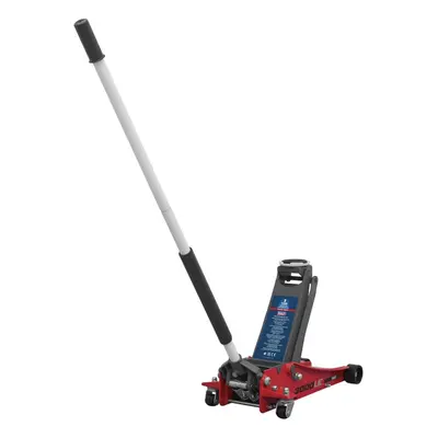 Sealey 3000LE Trolley Jack 3tonne Low Entry Rocket Lift - Red