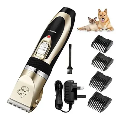 Electric Dog Clippers, Cordless Dog Trimmer Low Noise | Pet Grooming Kit Rechargeable & Fast Cha