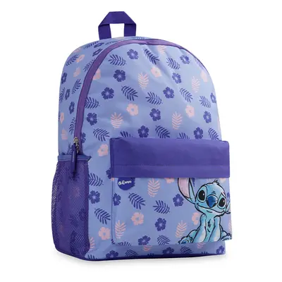 Disney Backpack for Girls Stitch School Bags for Girls (Purple)