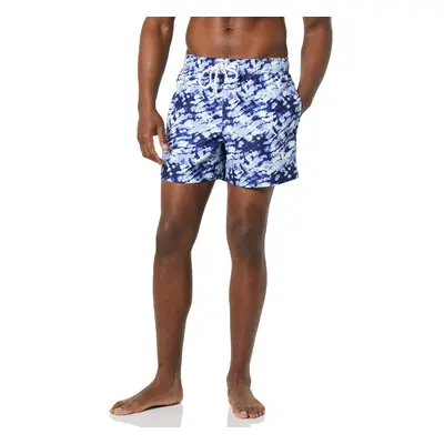 Men's 5" Quick-Dry Swim Trunk, Navy Tie Dye