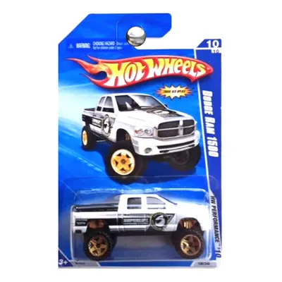 Hot Wheels HW Performance Dodge Ram Truck Superlift Suspension White