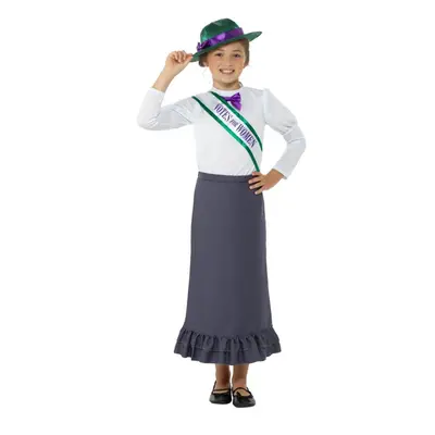 (Large) Kids Victorian Suffragette Costume