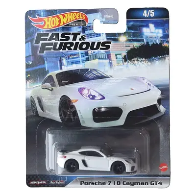 Hot Wheels Porsche Cayman GT4 Fast & Furious 4/5 [White]