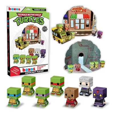 Funko Teenage Mutant Ninja Turtles Papercraft Playset