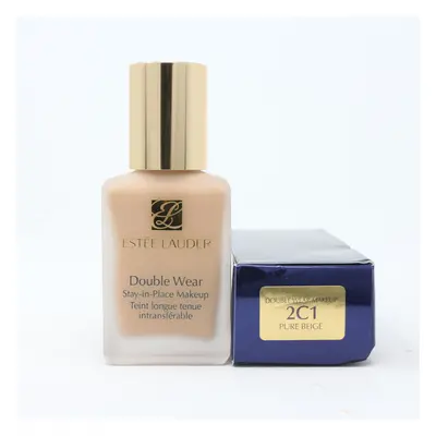 (2C1 Pure Beige) Estee Lauder Dounle Wear Stay-In-Place Makeup 1oz/30ml New With Box