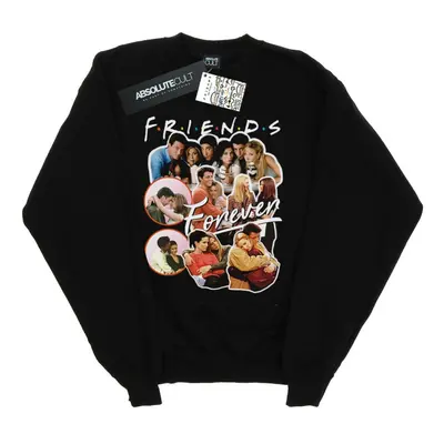 (L, Black) Friends Mens The One With All The Hugs Sweatshirt