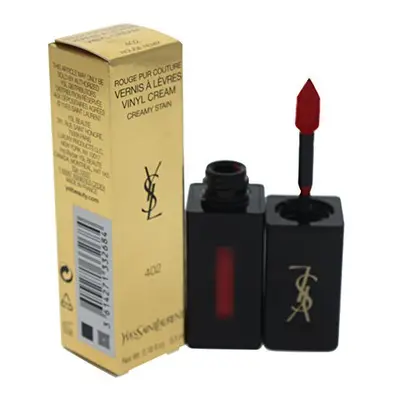 Yves Saint Laurent Vernis A Levres Vinyl Cream Lip Stain, Rouge Remix, 0.18 Ounce