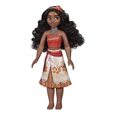 Disney Princess Moana of Oceania Fashion Doll with Skirt That Sparkles, Headband, & Necklace, To