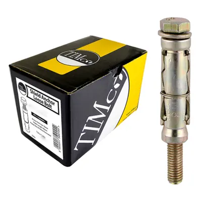 Timco Shield Anchors Loose Bolt Gold - M10:75L (25 pack)