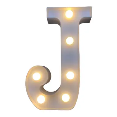 (J) LED English Letter And Symbol Pattern Night Light Home Room Proposal Decor Creative Modeling