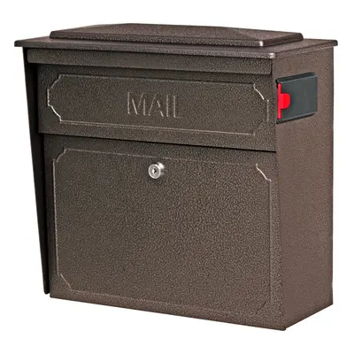 Mail Boss Townhouse Bronze Wall Mount Decorative Locking Security Mailbox For Home Medium