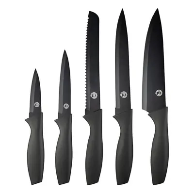 MasterChef Kitchen Knife Set of Including Paring, Utility, Bread, Chef and Carving Knives, Sharp