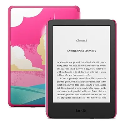 New Amazon Kindle Kids (16 GB) - includes age-appropriate books and cover, with glare-free displ