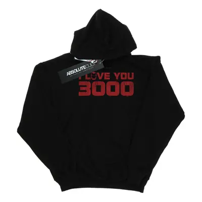 (3XL, Black) Marvel Mens Avengers Endgame I Love You Distressed Hoodie