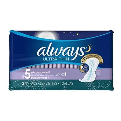 Always Pads Ultra Thin Size Count (2 Pack)