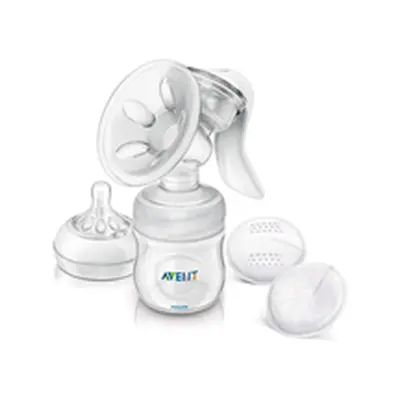 Philips Avent Manual Breast Pump Ultra Comfort 125ml Natural Bottle