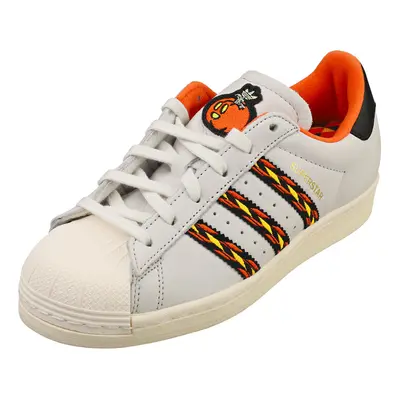 (6) adidas Superstar Mens Fashion Trainers in Grey White