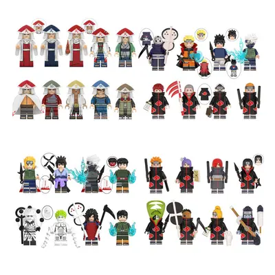 34PCS Naruto Uzumaki Naruto Pain Ninja War Figure Block Fit Lego