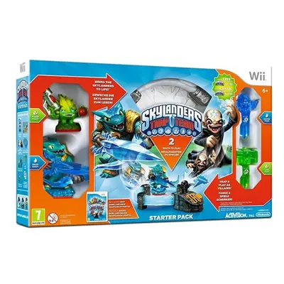 Skylanders Trap Team Starter Pack Used Nintendo Wii Game