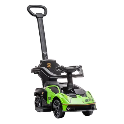 AIYAPLAY Lamborghini in Baby Ride on Push Car Toddler Push Along Car, Green