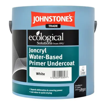 Johnstones Trade Joncryl Water Based Primer Undercoat 2.5l White