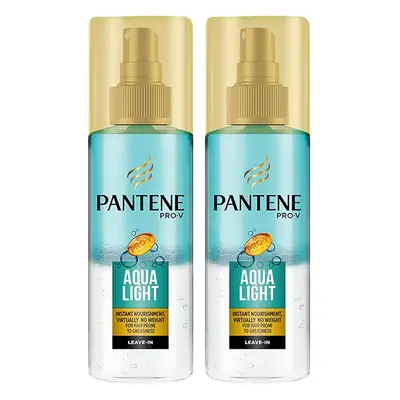 Pantene Pro V AQUA LIGHT Spray - Light Weightless Leave In Conditioner for Fine Greasy Hair Type