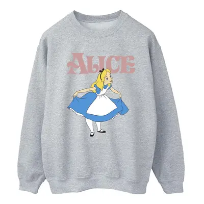 Disney Womens/Ladies Alice In Wonderland Take A Bow Sweatshirt