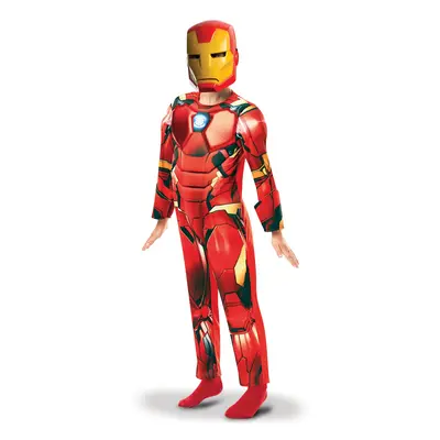 (5 to years (110-116 cm)) Deluxe Iron Man animated series costume for boys