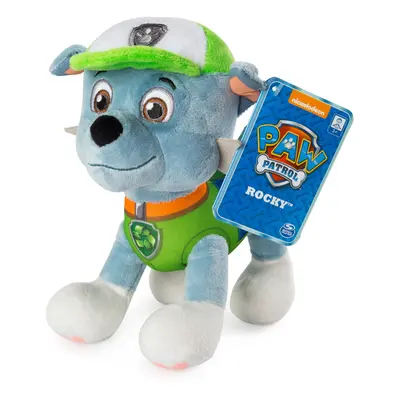 Paw Patrol - Rocky Plush Toy Standing Plush with Stitched Detailing