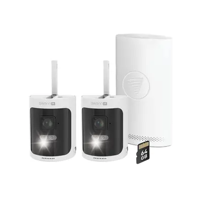 AllSecure4K Wireless Security Kit, x Wire-Free Cameras & NVR Tower