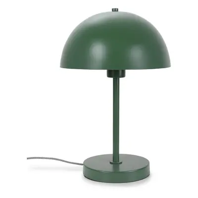 ValueLights Stassi Forest Green Mushroom Dome Metal Table Lamp Light