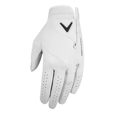 Callaway Golf Tour Authentic Glove (Left Hand Men's Cadet X-Large) White