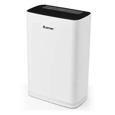 Air Purifier mÂ³ CADR Air Cleaner with Timer & Sleeping Modes White